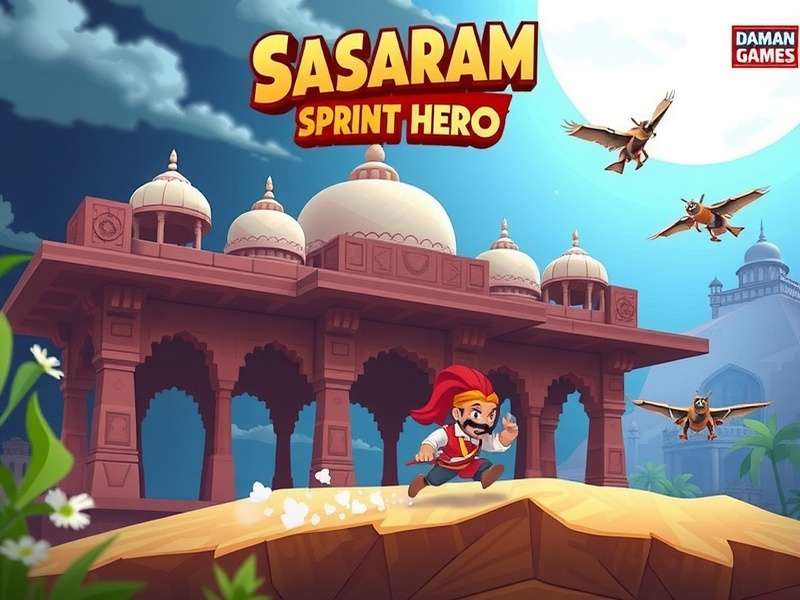 Sasaram Sprint Hero - In-game Representation of Sher Shah Suri Tomb